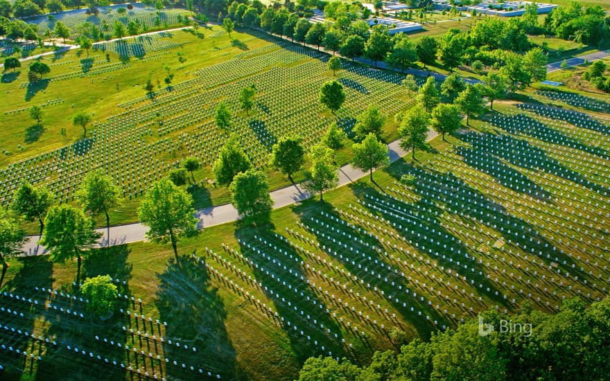 Arlington National Cemetery in Virginia