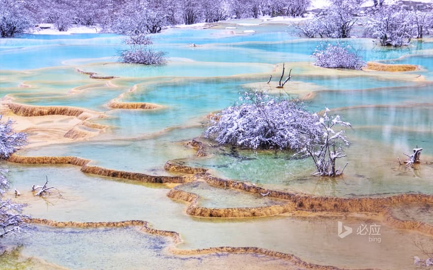 Huanglong Colorful Pool, Sichuan