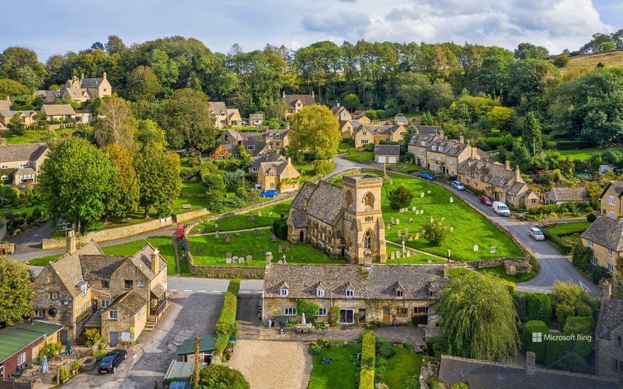 Cotswolds village of Snowshill, Gloucestershire, England, United Kingdom, Europe