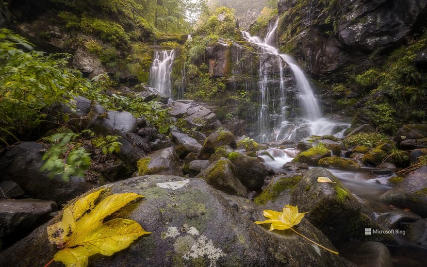 Dardagna waterfalls, Bologna, Italy