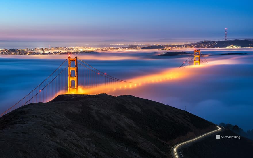 Golden Gate Bridge, San Francisco, California, USA