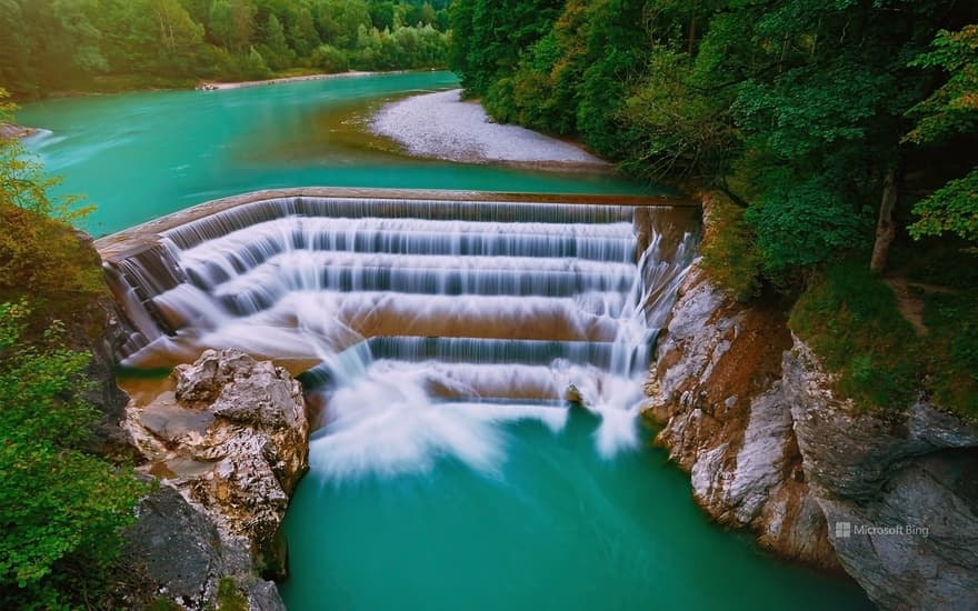 Lechfall, Füssen, Bavaria, Germany