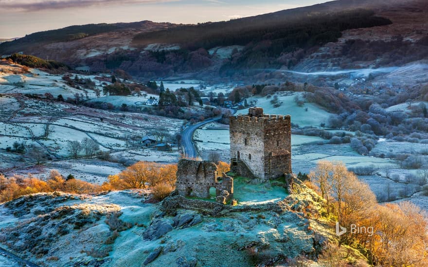 Dolwyddelan Castle, Snowdonia National Park, Conwy, Wales