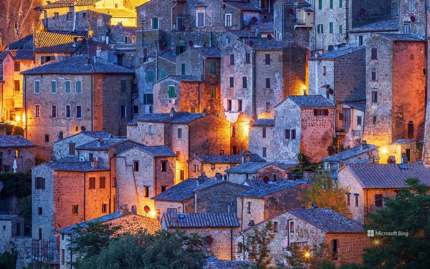 Sorano, Tuscany, Italy