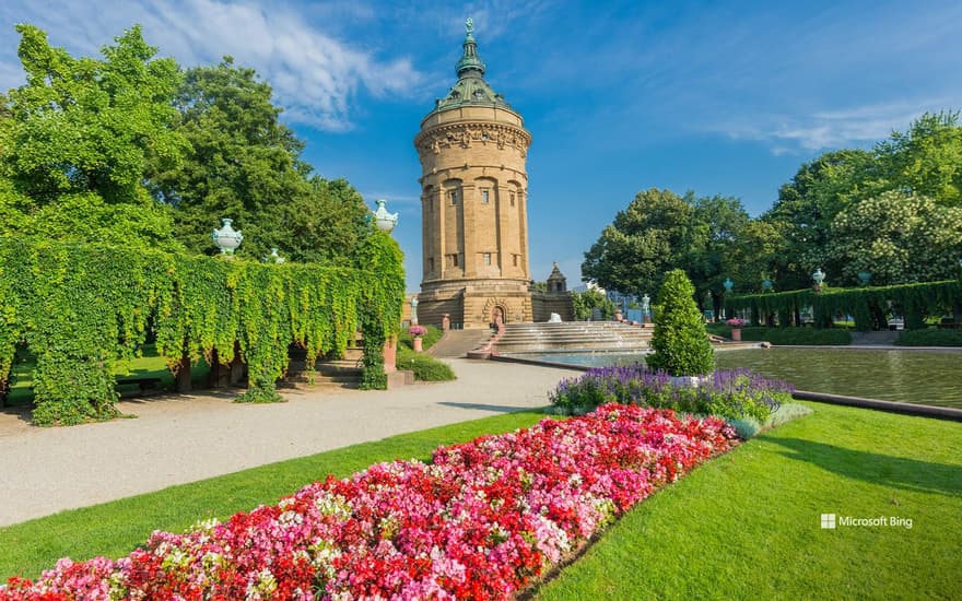Water Tower, Mannheim, Baden-Württemberg